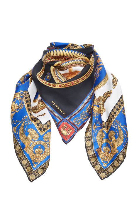 versace scarves for ladies|versace printed silk scarf.